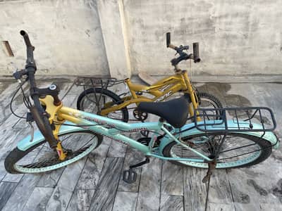 2 bicycles for sale