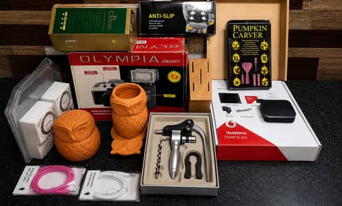 Deal Box 15 items Star Golden Mens Decent cufflinks 0300-4331882