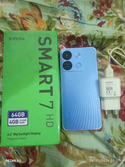 Infinix smart 7 hd Complete Box