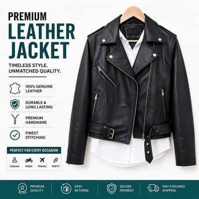 Professional way e-commerce services private label’s leathers