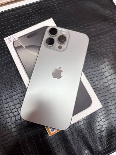 Apple iPhone 16 Pro Max 256GB PTA APPROVED