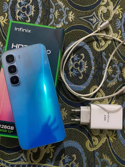 Infinix Hot 60 Pro (8GB/128GB) – Sky Blue – PTA Approved