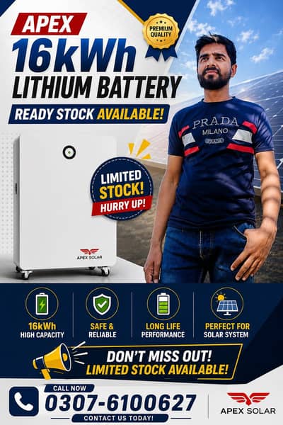 Apex Lithium 51.2v 16Kw