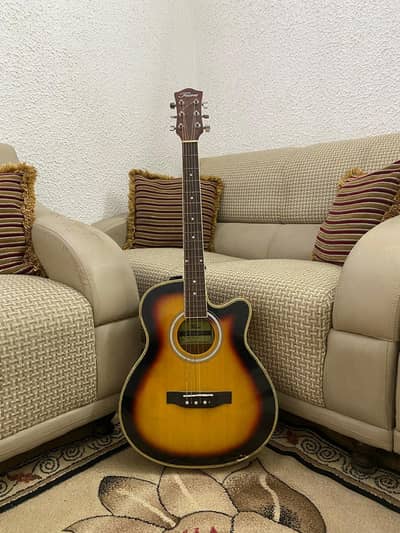 semi acoustic guitar