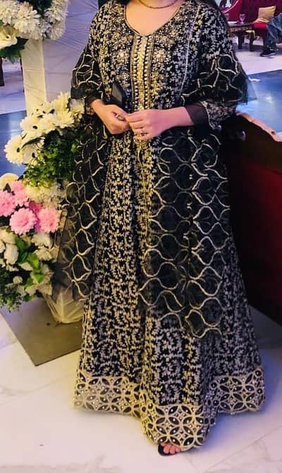 black open maxi medium size