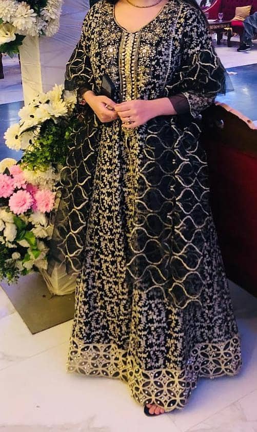 black open maxi medium size 0