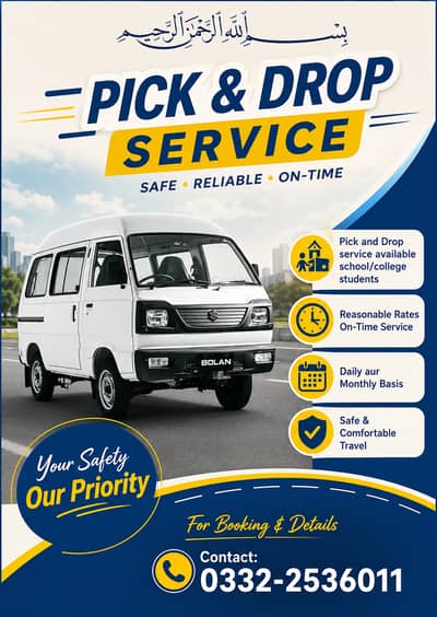 Pick and drop service Gulistan e Johur