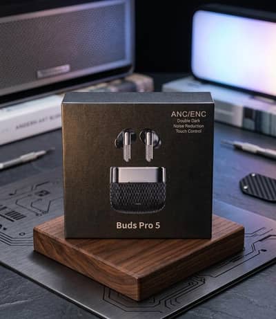 Buds Pro 5 – Premium Wireless Earbuds with Active Noise Cancellation