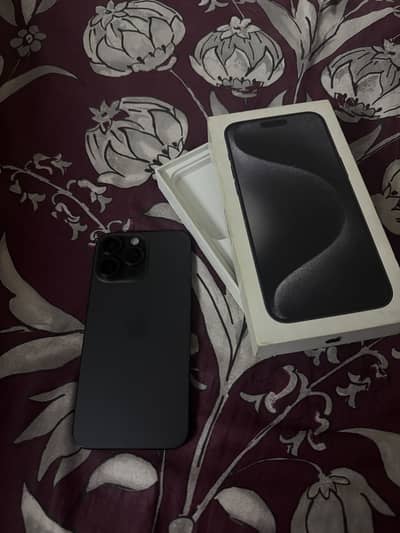 Apple iPhone 15 Pro Max. (PTA APPROVED)