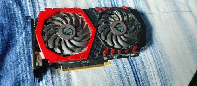 Msi GTX 1050ti (4-GB DDR5 128-Bit) Gaming X LED  sealed Cards