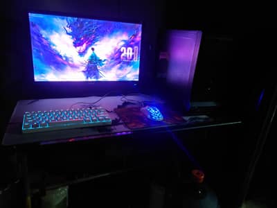 gaming PC setup