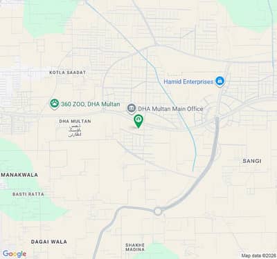 PLOT # R-110 COMMERCIAL PLOT LOCATED IN THE BEST BLOCK OF DHA MULTAN.