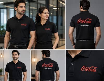 T shirt printing | Polo shirt | staff uniform manufacturer | DTF