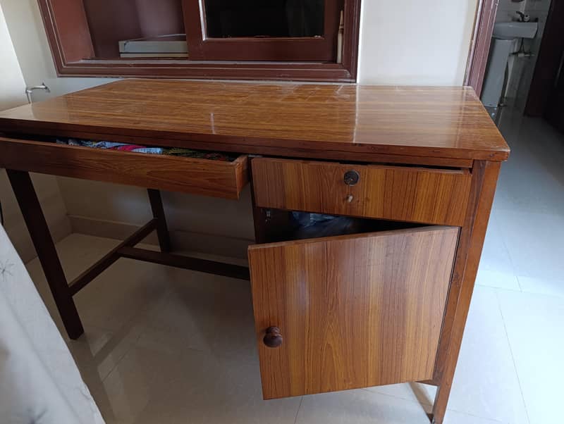 wood study table 0