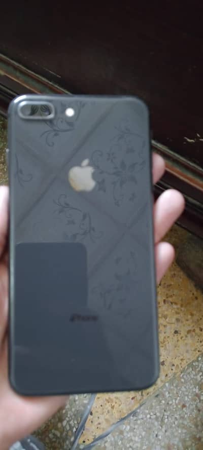 Apple iPhone 8 Plus black colour 10 by9 whatsapp number 03084120295