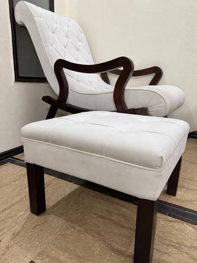 Rocking Chair & Stool (Combo)