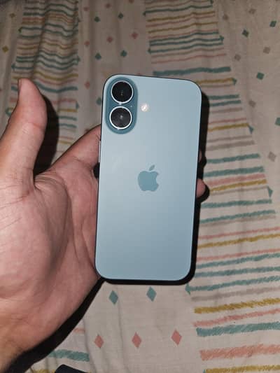 Apple iPhone 16 jv teel green color