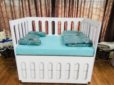 Kids bed with 4 Storage Drawers, MoltyFoam Mattress,