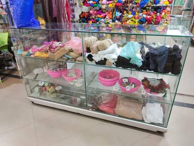 Full Glass Counter Urgent Sale
