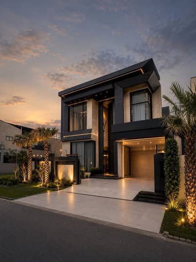 Fully Furnished 1 Kanal Ultra Modern House Available For Sale in DHA Phase 7 Block Y Very Close To McDonald's And Park Prime Location. Servant Quarter In Basement with 2 Rooms High End Furnishings And Decor