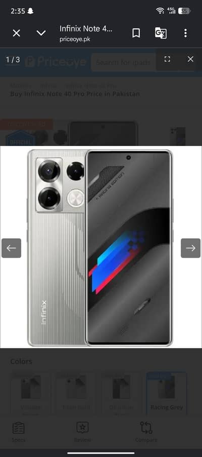 Infinix Note 40 Pro