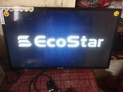 32 Ecostar LED simple with android box voice remote