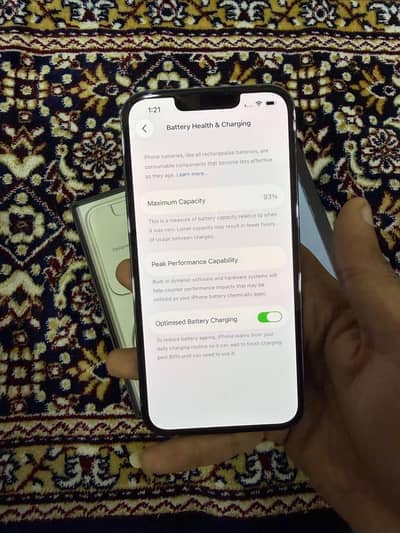IPHONE 13 PRO  with box original cable