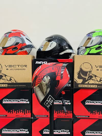 Super Air SP 902 Flip-Up Helmet | Brand New | Lahore