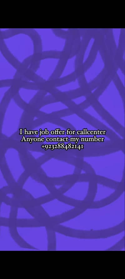 Call center job hai contact number+923288482141