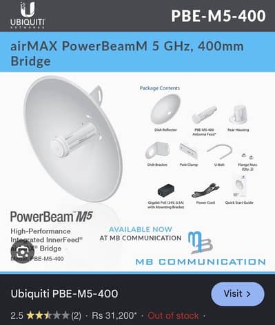 POWER BEAM M5