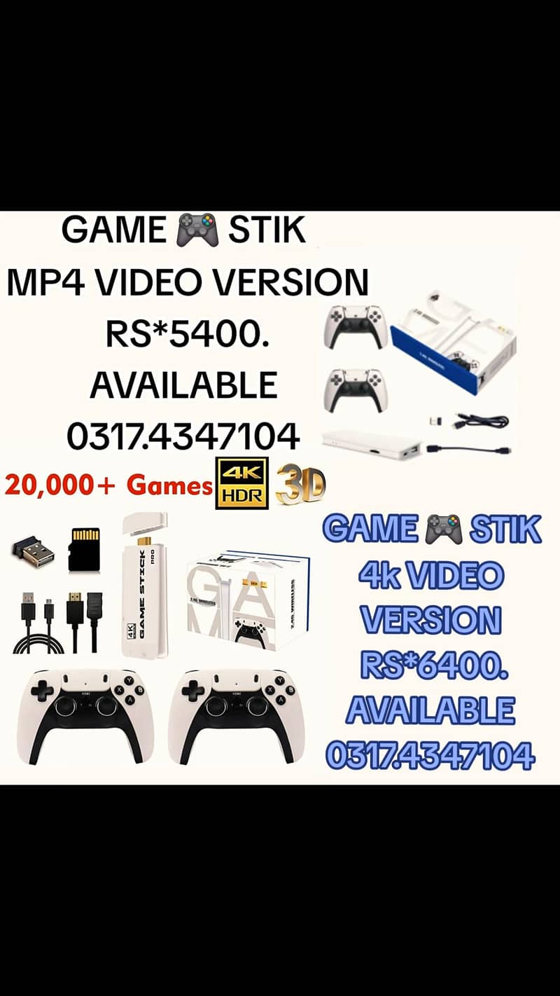 GAME  stik 4k version 0