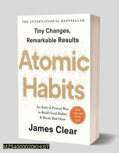 James clear Self - help Guide paperback