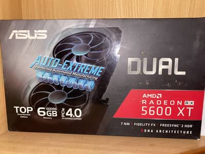 Asus Rx5600xt OC Edition with box 10/10