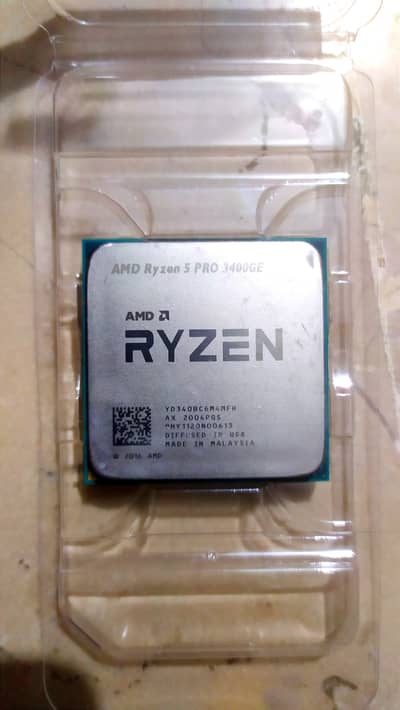 AMD Ryzen 5 Pro 3400GE in 100% Working Condition