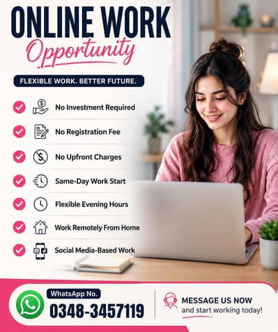 Online Work from home