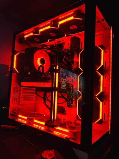 intel i5 14600k RTX 3070ti EVGA Lian li build Gaming pc RTX intel