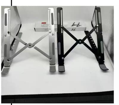 laptop stand &cupholder wood and metal and plastic quality available