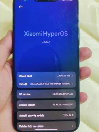 Xiaomi 15t pro 12GB/512GB with warranty October 2027 sell or swap