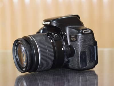 Canon 750d with 18-55mm , Fresh piece,Fast video autofocus,Touch+Fold