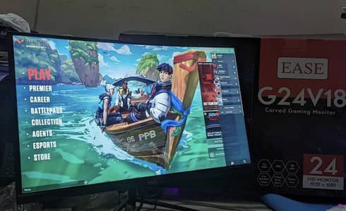 Ease G24v18 curved monitor