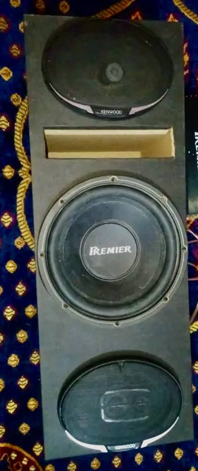 Brand new full size base tube with woofer
