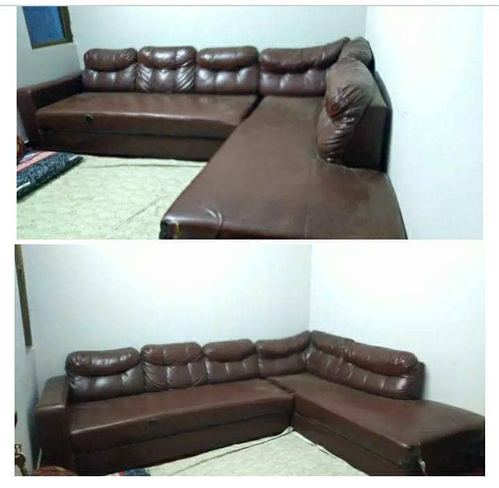 L shape sofa 0