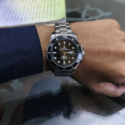 Fully new watch untouched rotating dial stainlesssteel lightningneedle