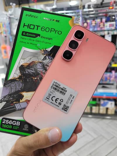 infinix hot 60 Pro 8GB 128 GB official PTA approve