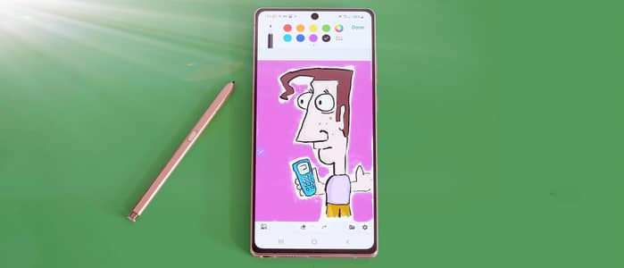 Samsung Mobile Note 20 PTA Approve DUAL Sim working Ok
