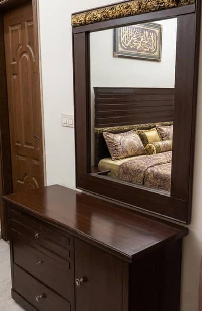 Complete Wooden Double Bed set