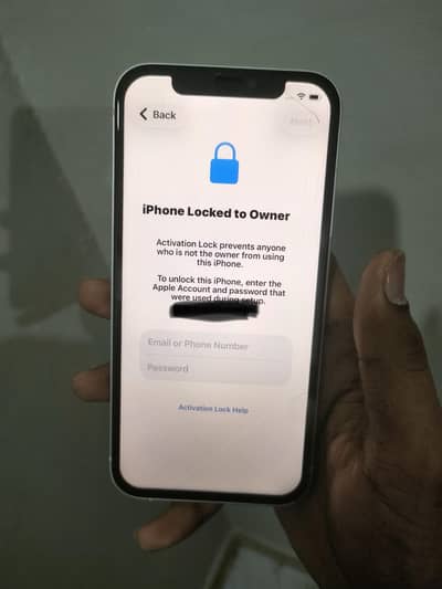 iphone 12 Activation Lock to Owner