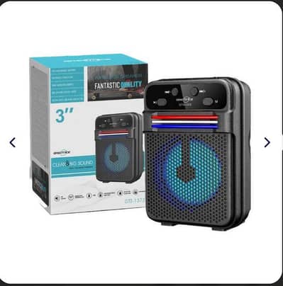 premium wireless Bluetooth speaker 5W Black Portable with long battery