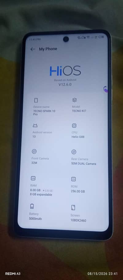 Tecno Spark 10 Pro 8 256 non PTA