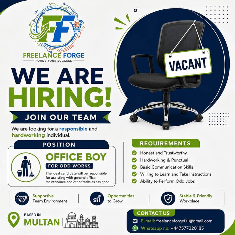 office boy required 0